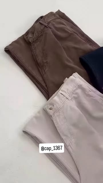 شلوار کرپ ریزشی سایز: ۱ و ۲